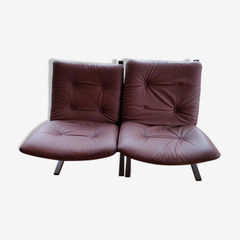 Pair of armchairs "siesta" by Ingmar Relling for Westnofa