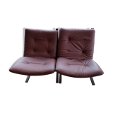 Pair of armchairs "siesta" by Ingmar Relling for Westnofa