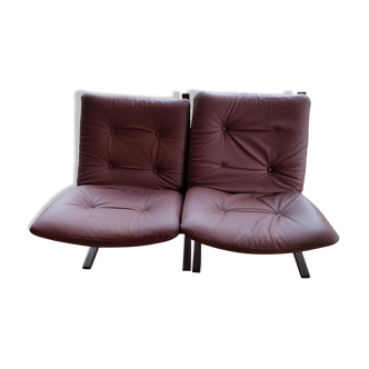 Pair of armchairs "siesta" by Ingmar Relling for Westnofa