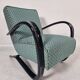 H 269 Lounge Chair and table spider by Jindřich Halabala for Up Zavody, 1940s, Set of 2