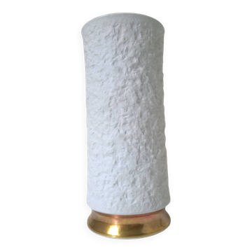 Royal KPM Germany porcelain biscuit vase