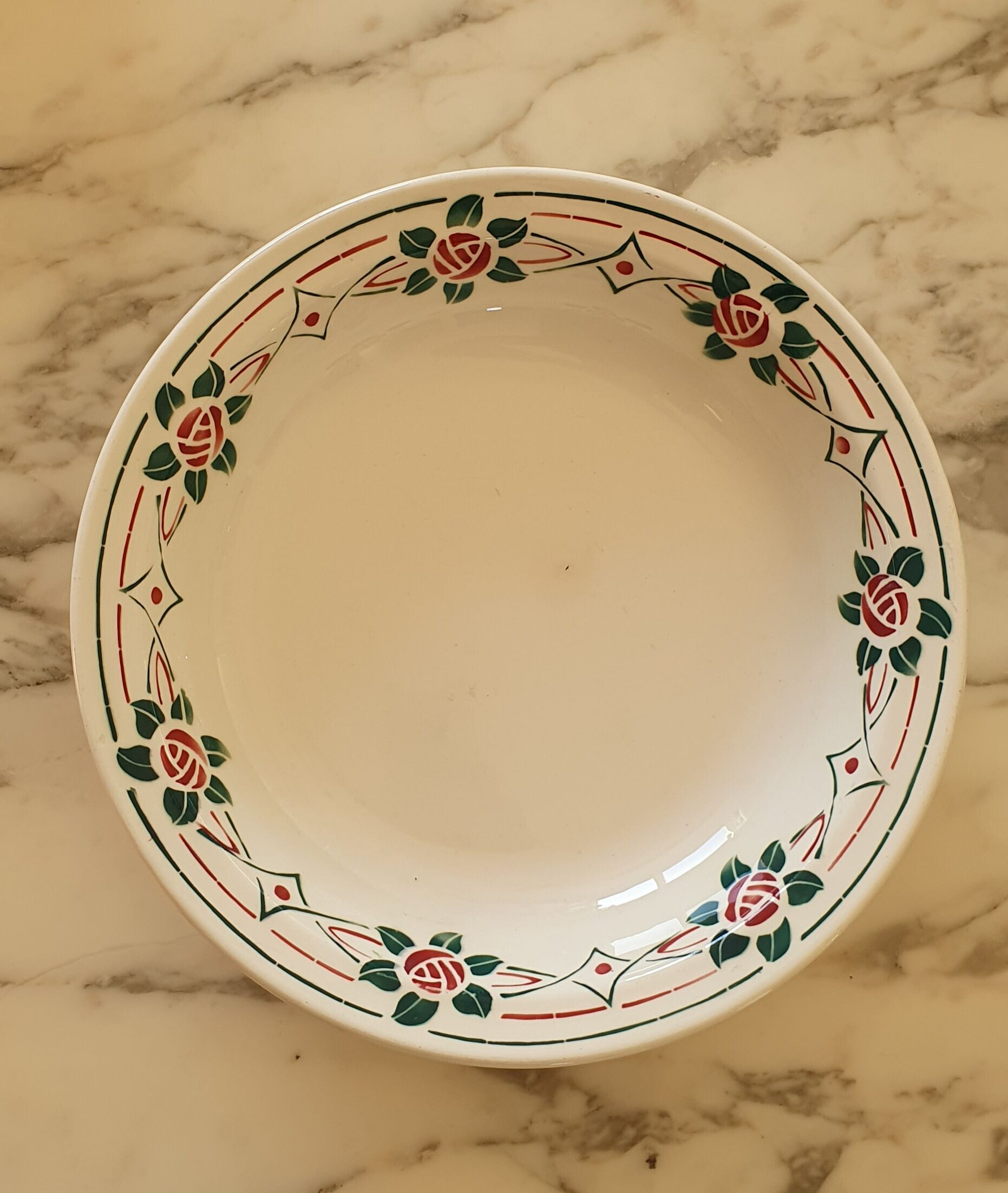 Round dish Badonviller