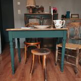 Old farmhouse table