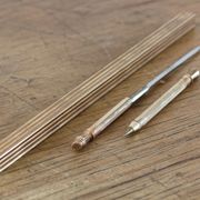 Gold Plated Ruler - Gold Starry