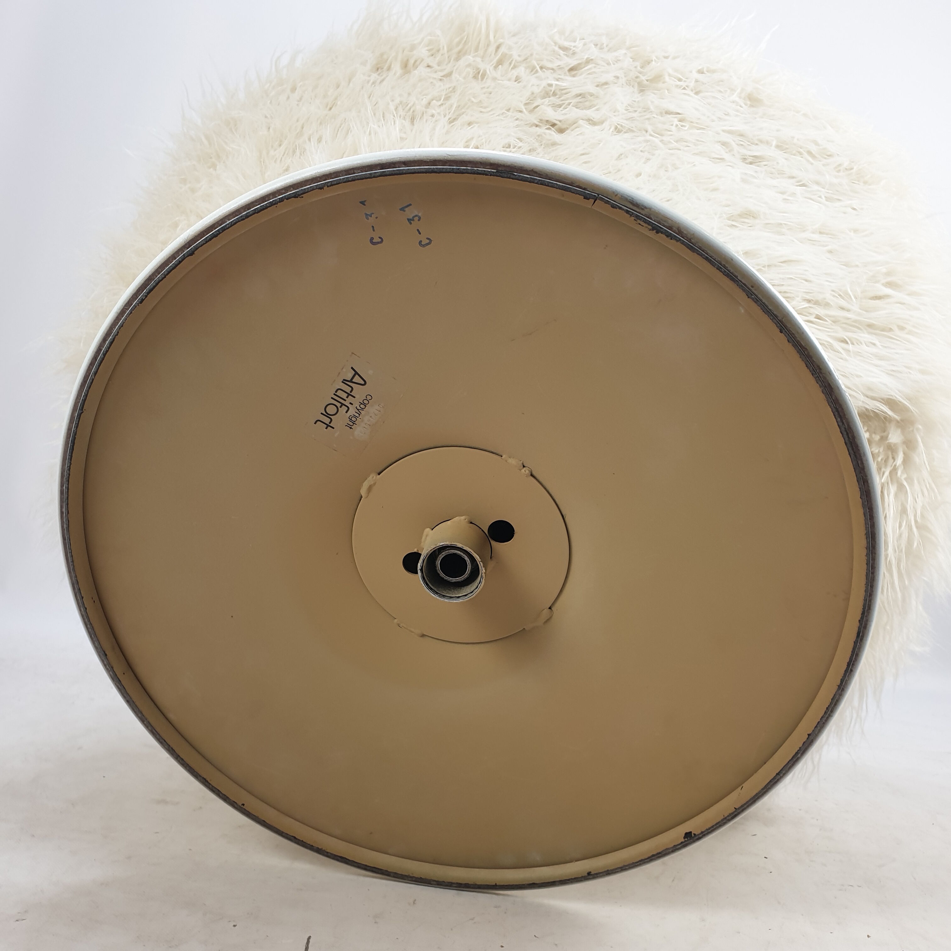 Lounge chair by Geoffrey Harcourt for Artifort with Pierre Frey Mongolia, 1970s