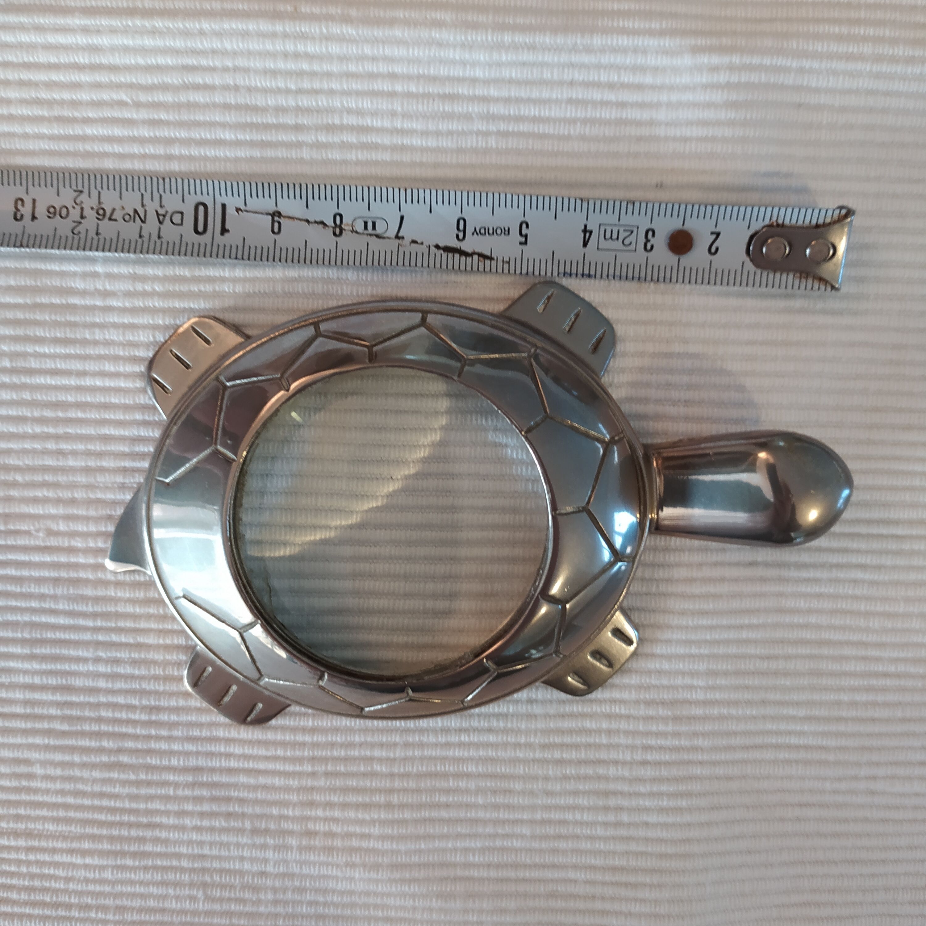 Clipboard turtle magnifying glass