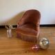 Vintage toad armchair Henriette
