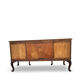 Buffet en noyer burr italien, années 1930.