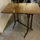 Napoleon iii walnut shutter table with marquetry villa massena nineteenth era