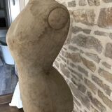 Very old seamstress bust