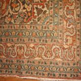 Handmade antique Persian Tabriz rug 128cm x 179cm 1920s - 1B154