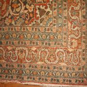 Handmade antique Persian Tabriz rug 128cm x 179cm 1920s - 1B154