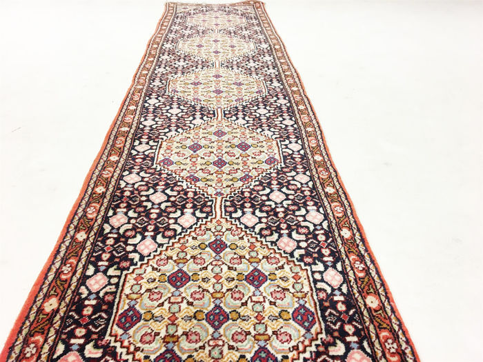 Tapis de couloir iran bidjar ancien 232 x 50  cm