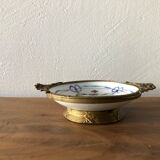 Trinket bowl in brass and porcelain from Paris