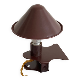 Mushroom clip lamp
