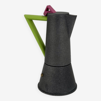 Cafetière Memphis par Ettore Sottsass pour Lagostina, 1980