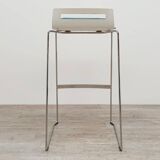 Meet Chair high stool from Sedus in blue fabric
