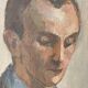 Old portrait painting
