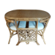 Table and chairs rattan