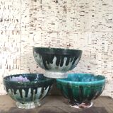 Six bowls Picault and Morvan