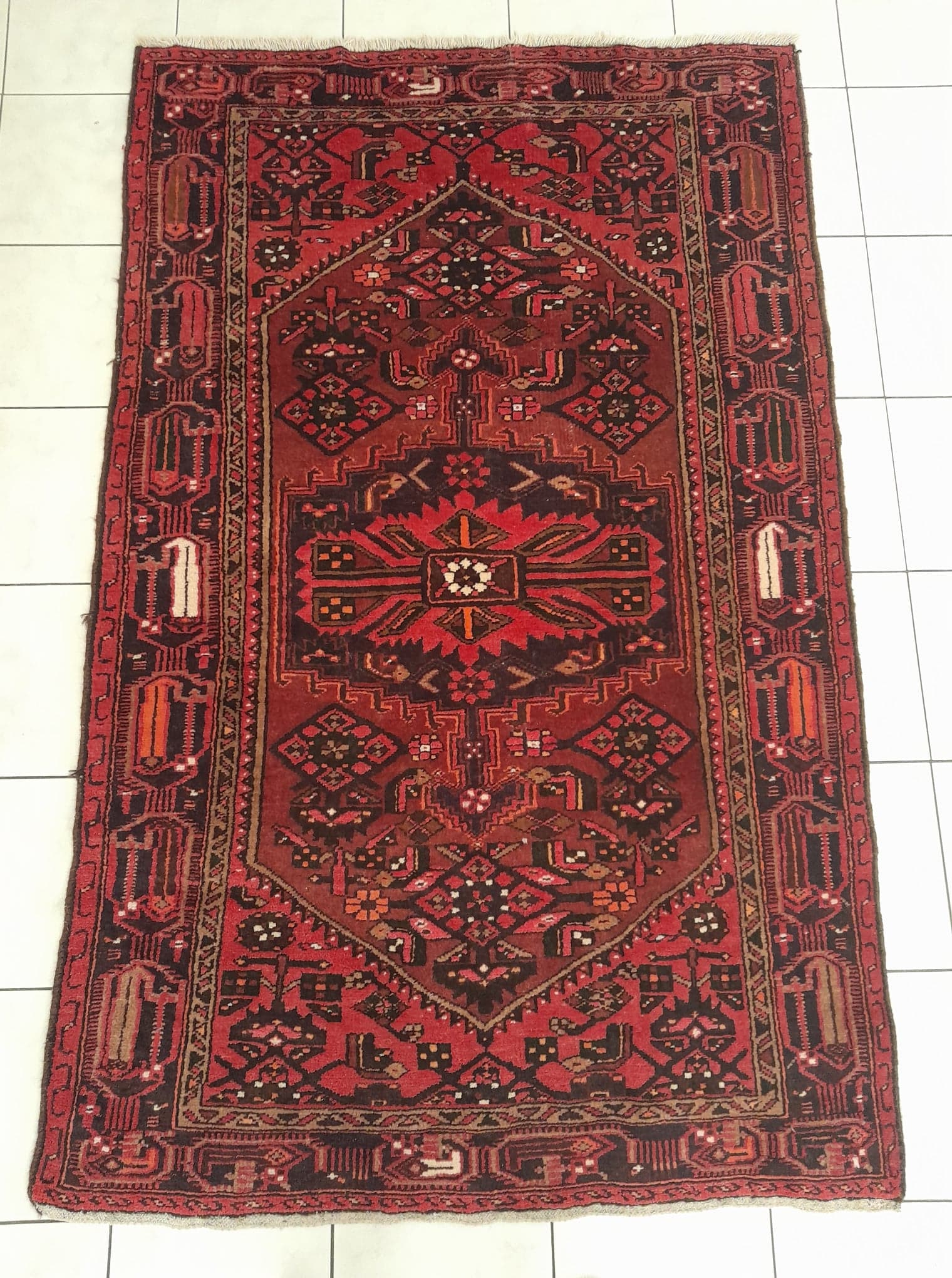 Tapis persan hamadan fait main 213x134cm