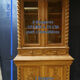 Library showcase carved wood