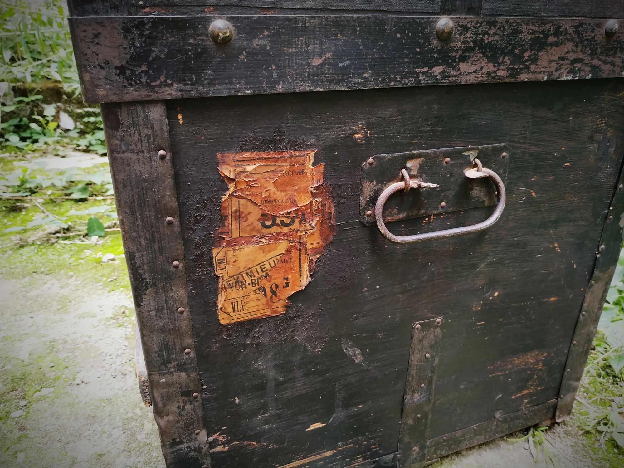 Bulging trunk late nineteenth, L. Meillard, Lyon