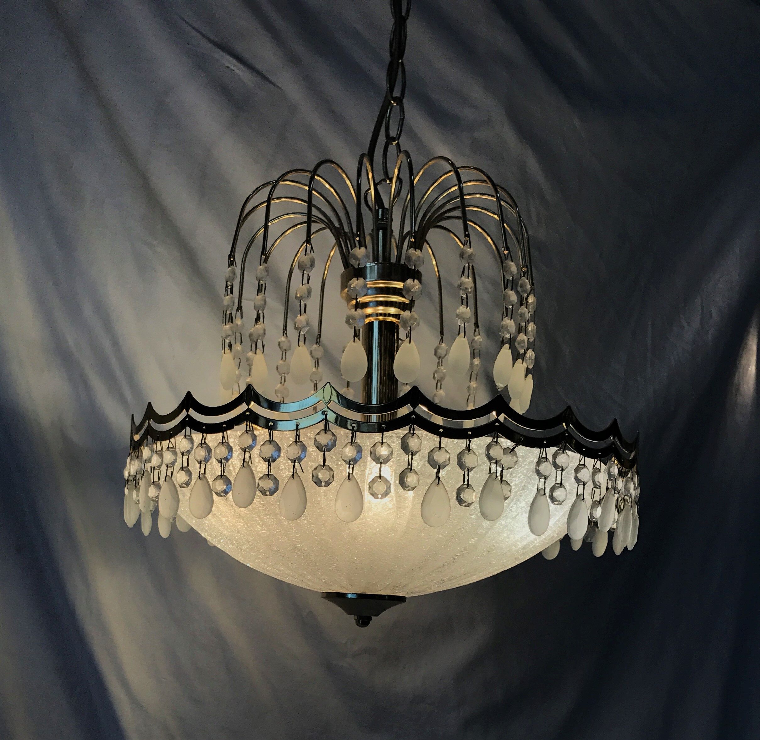 Lustre à pampilles