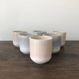 6 artisanal cups