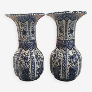 Paire de vases delft's