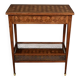 Mahogany marquetry coffee table, Louis XVI style – 1920