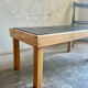 Vintage Maison Regain coffee table in solid elm – 1970s – Top