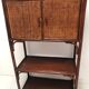 Library Vintage bamboo shelf colonial style