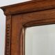 Art Deco Wooden Shaving Cabinet with Mirror, France 1930s