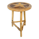 Rattan star stool 1960