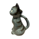 Old ceramic cat jug