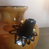 Glazed terracotta pitcher