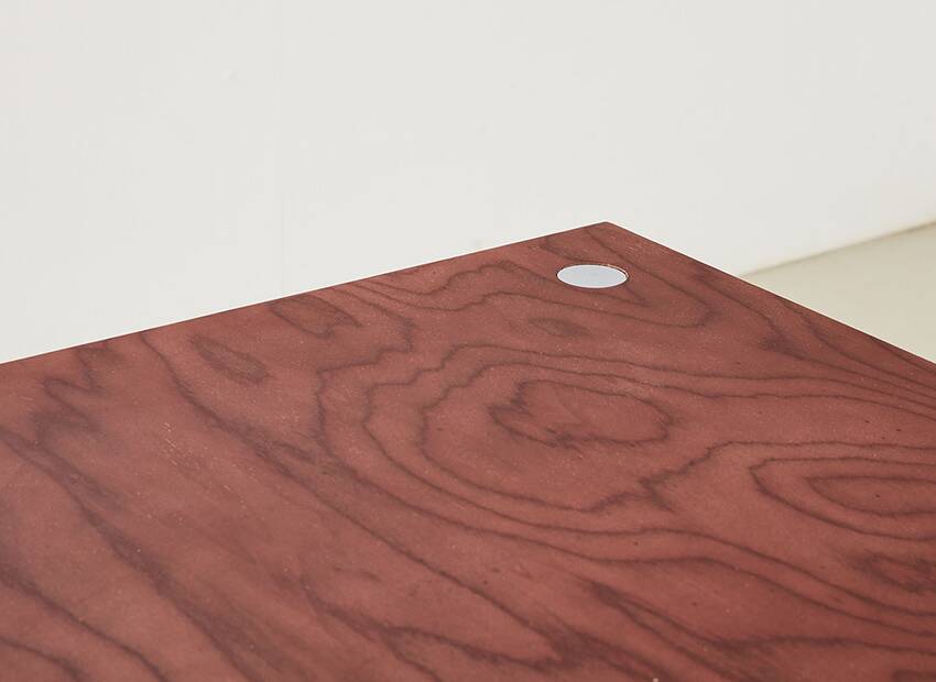 Prototype Small Donau Dining Table by Ettore Sottsass for Leitner 1986