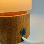 Model 115 Cylindrical Table Lamp By Uno & Östen Kristiansson For Luxus, Sweden, 1960S
