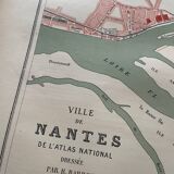 Map of Nantes