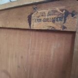 Art Deco period double curtain filing cabinet