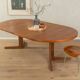 1960s dining table, vintage