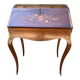 Louis XV sloping desk with gilded marquetry in Napoleon III period