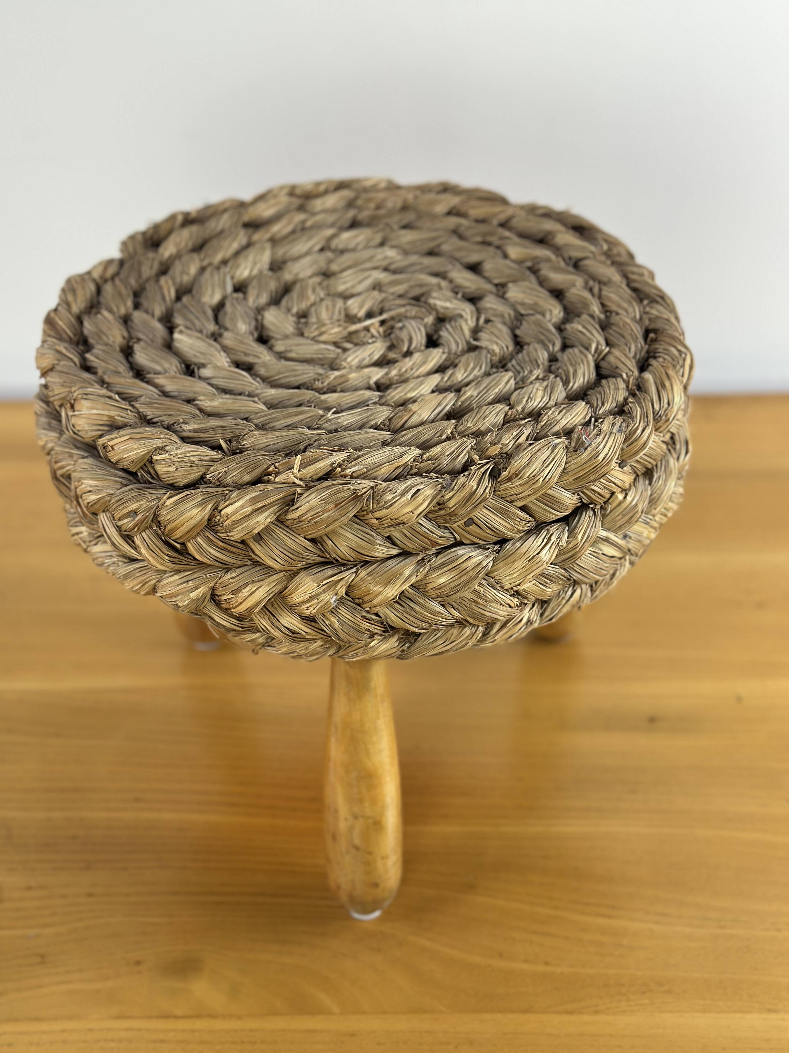 Audoux Minet stool 1960s