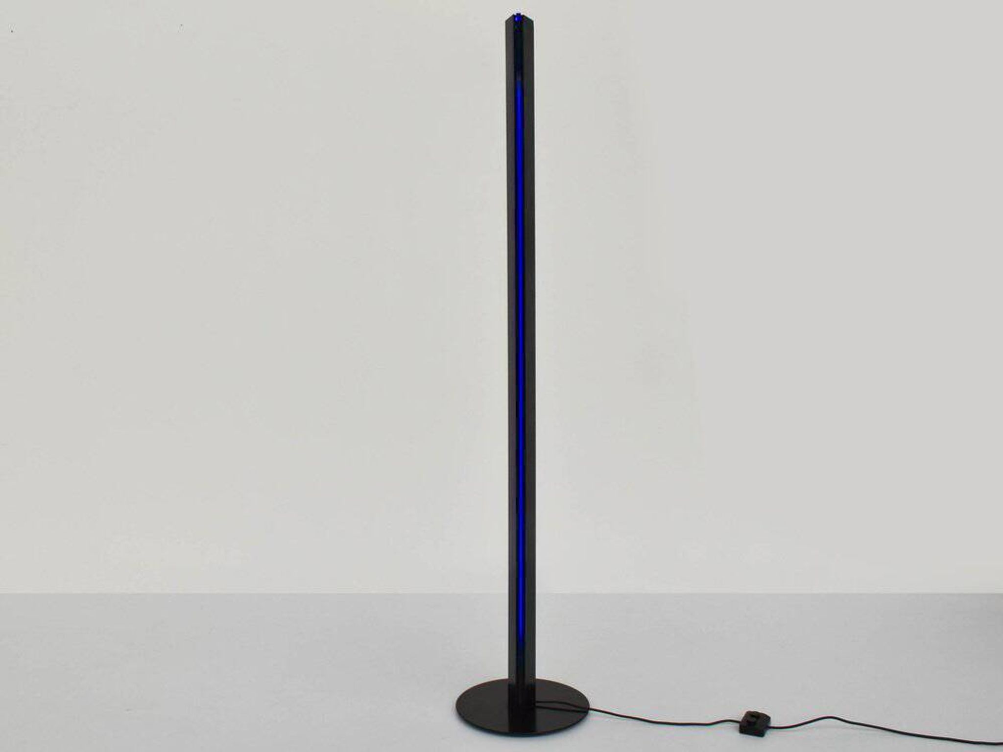 Black Metal Light Fixtures by Alessandro Mendini, Italy, 1980, by Alessandro Mendini and Ettore Sottsa