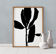 Illustration botanique en noir 50x70