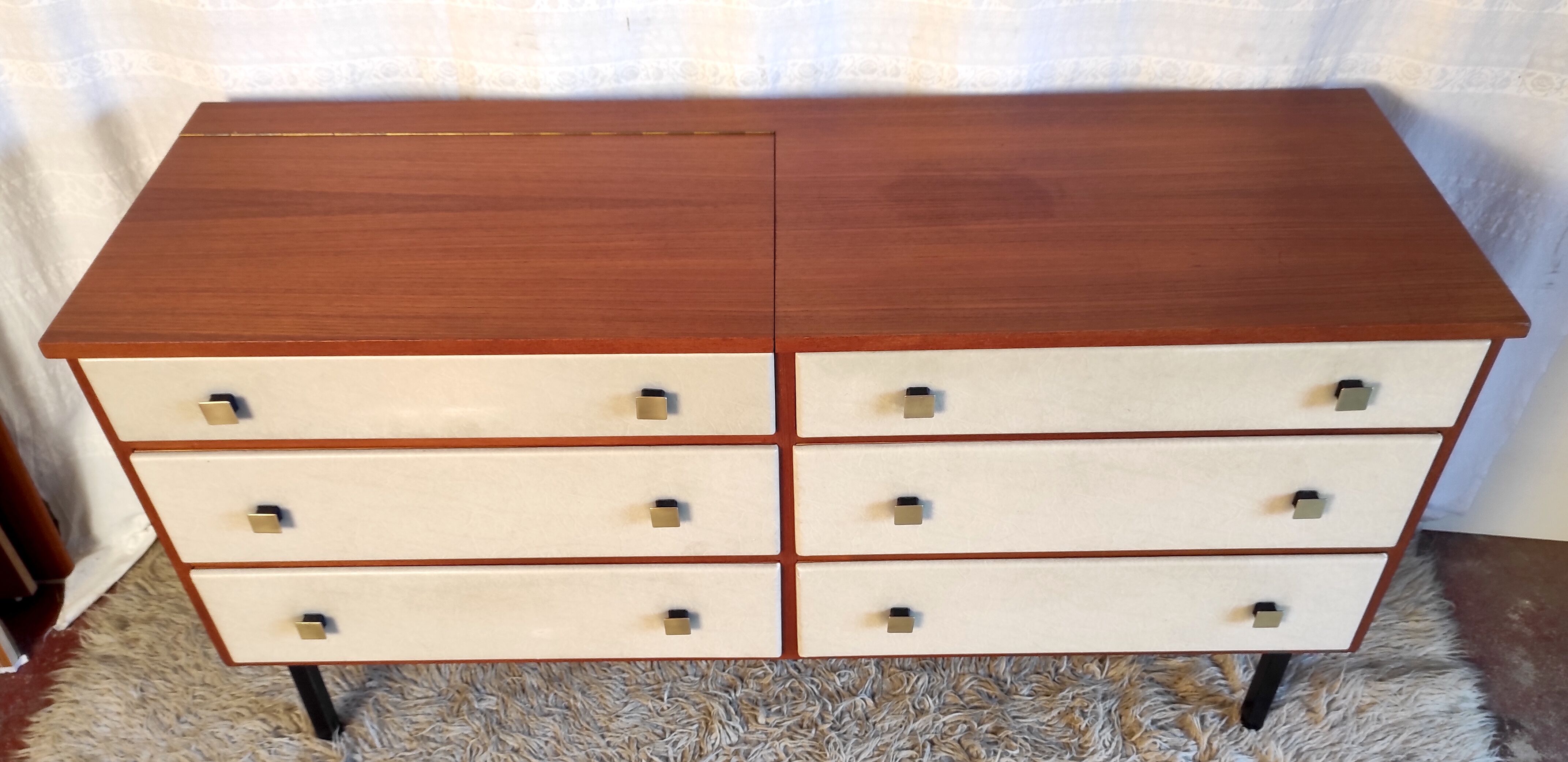 Modernist dressing table, 60s