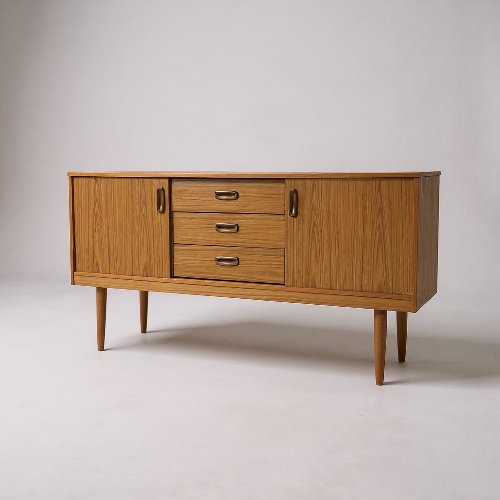 Shreiber Scandinavian sideboard, Layth model, from the 60s/70s