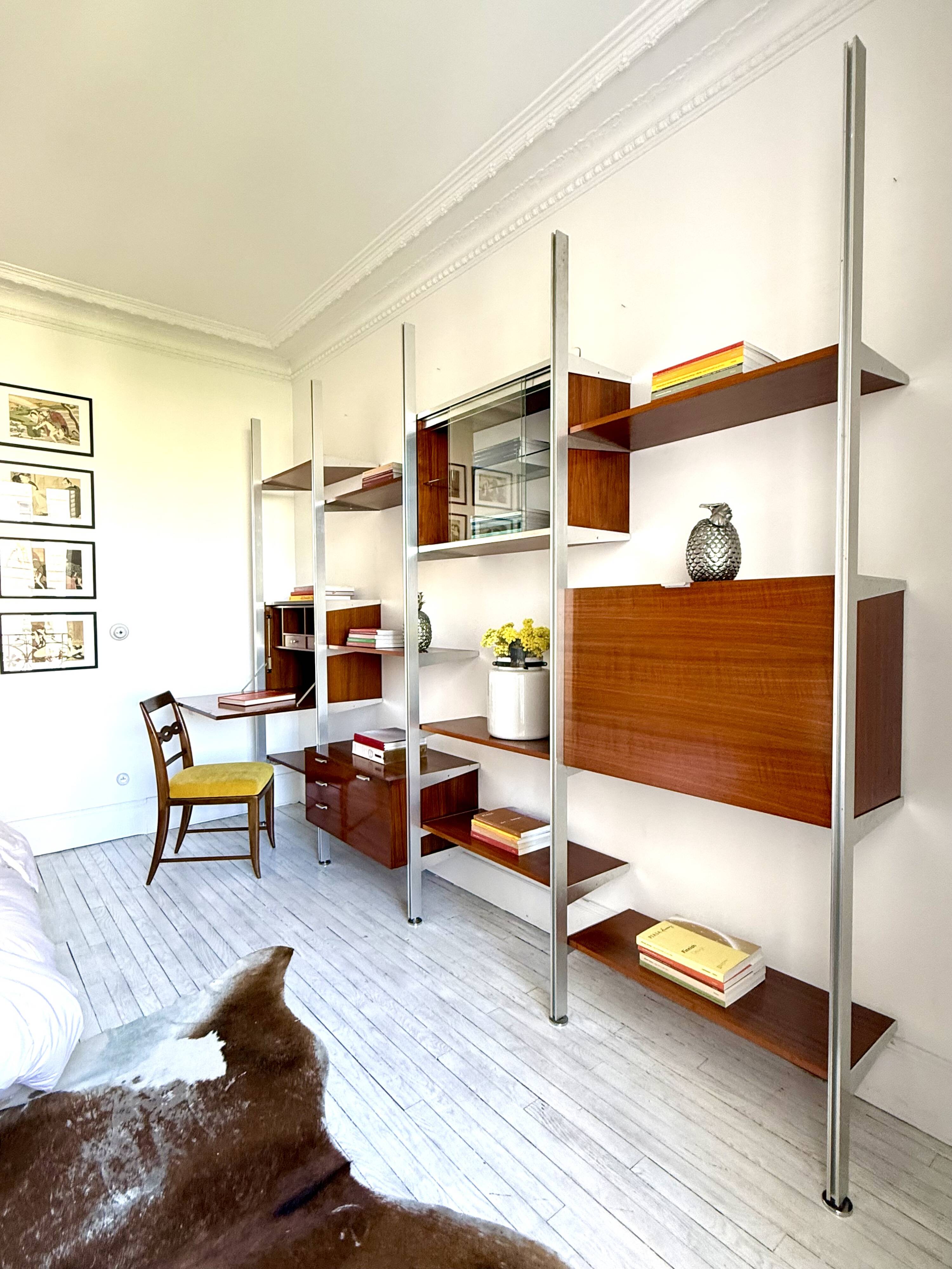 Modular floor library CSS George Nelson by Mobilier International