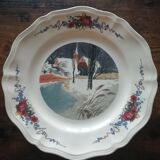 Set of 3 Alsatian plates